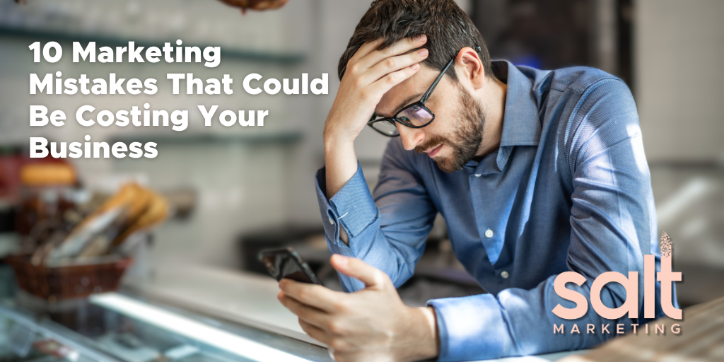 10 Marketing Mistakes blog