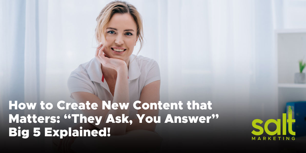 they ask you answer big 5 explained