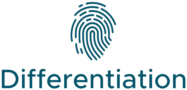 Differentiation Vertical Blue