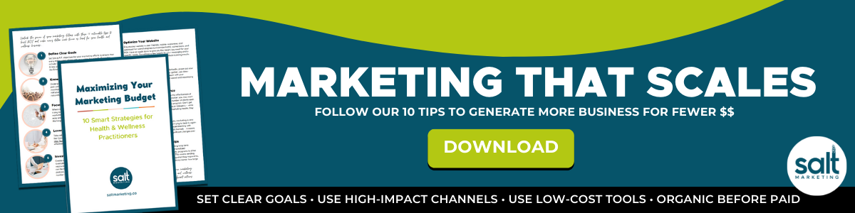 Salt LeadMagnet Banner marketing that scales