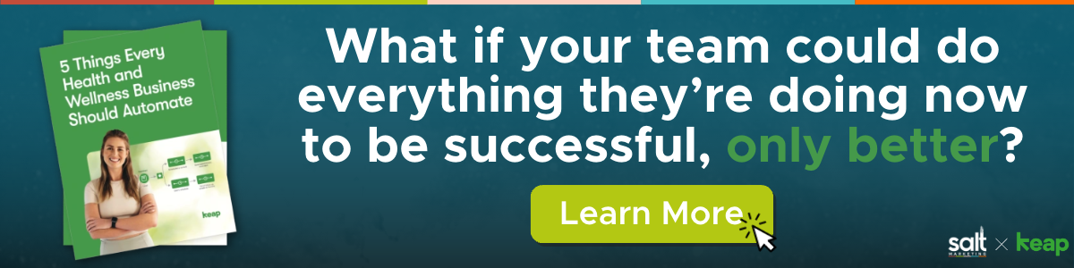 5 Things Every Health & Wellness Business Should Automate Banner Ad 1