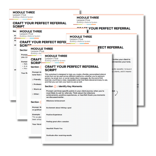PerfectReferralScriptcomp Perfect referral script