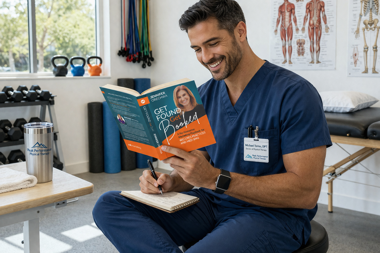 Physical Therapist Reading