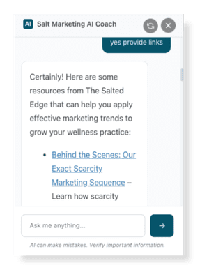 salted edge screenshots (1) Salted Edge AI Coach