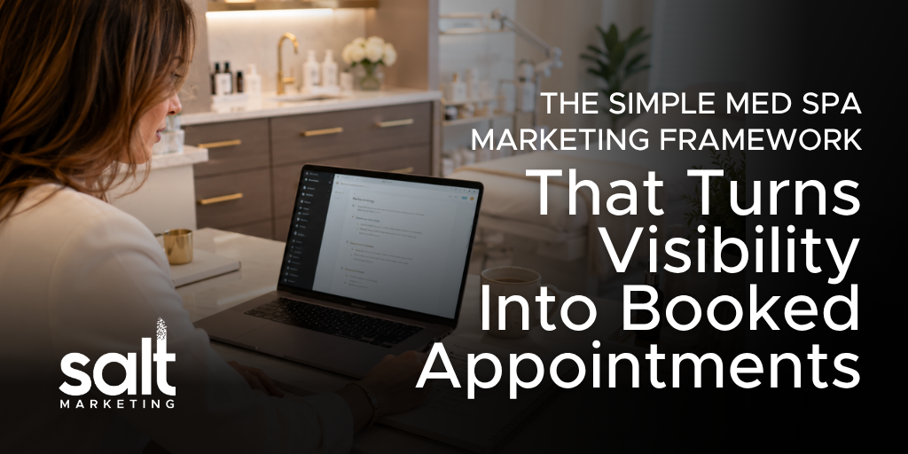 Salted Edge med spa marketing framework