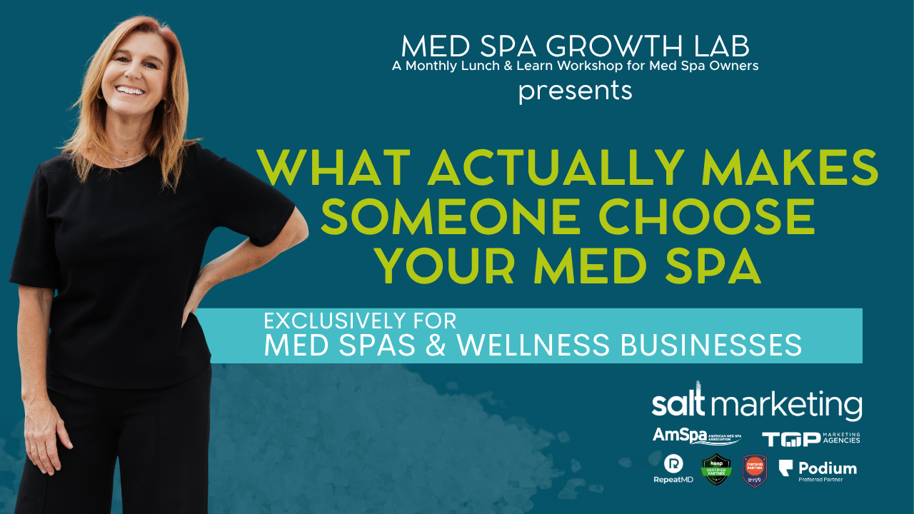 L&L 3 Webinar for Med Spa Bookings