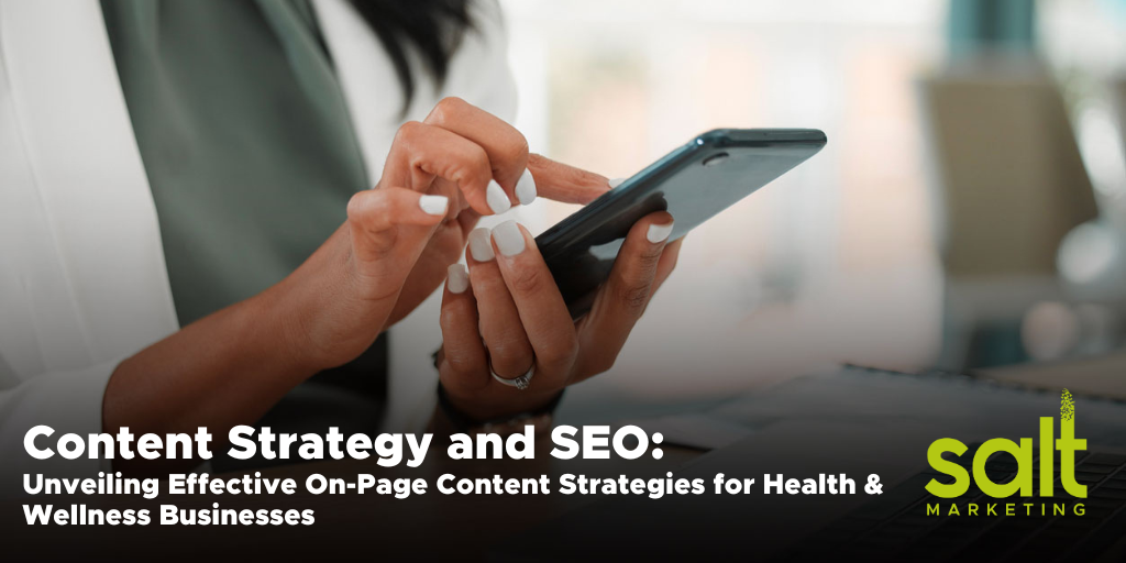 Content-Driven SEO Strategies in Health and Wellness E-commerce