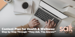 content plan for health & wellness