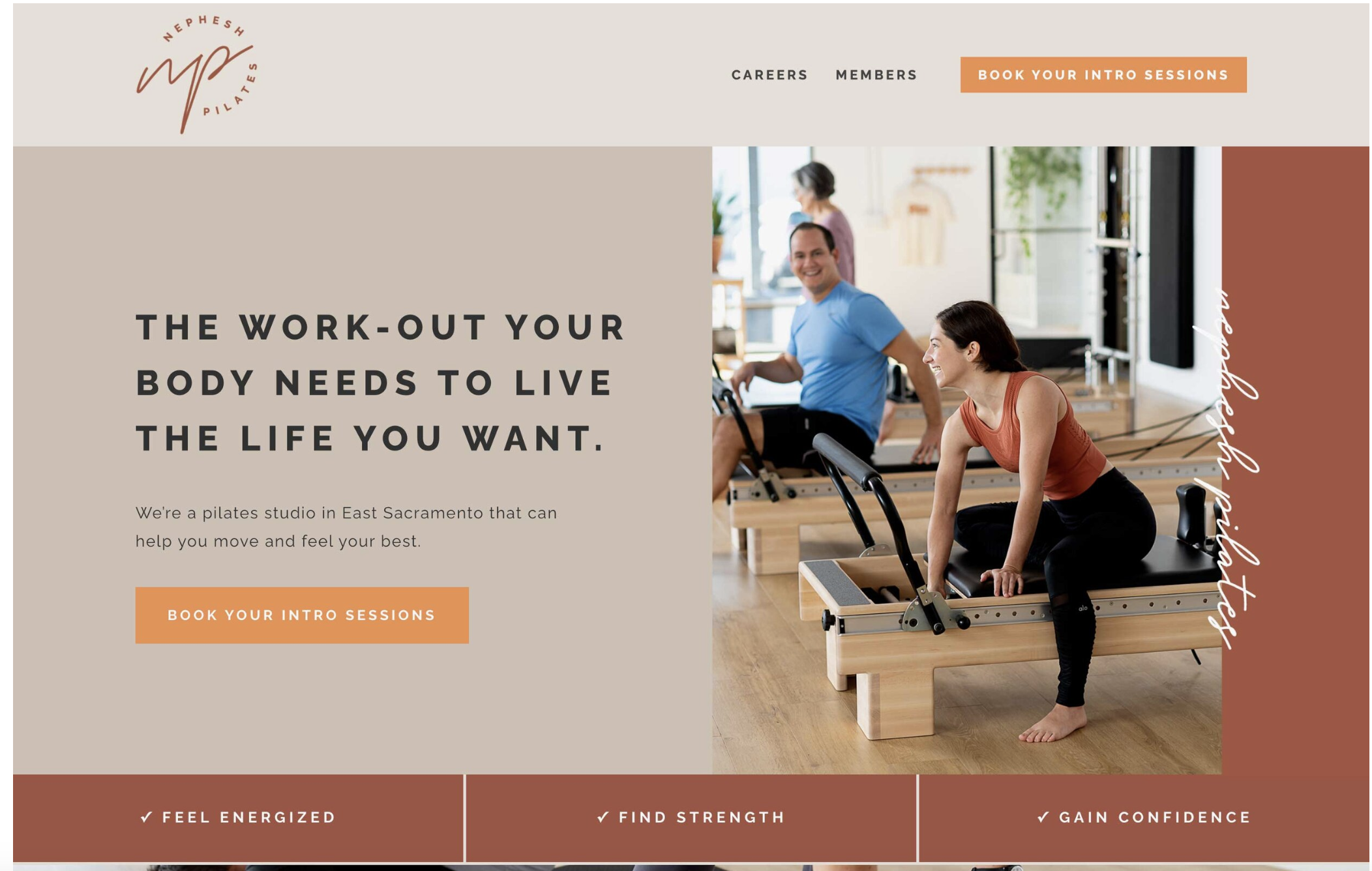 Vancouver wellness studio storybrand website