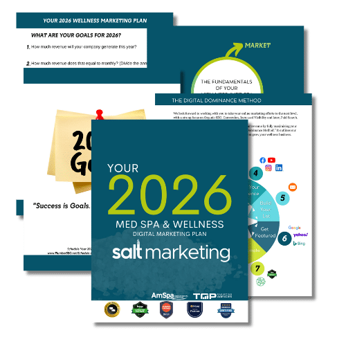 Workbook FlatLay TSP 2026 Med Spa Workbook